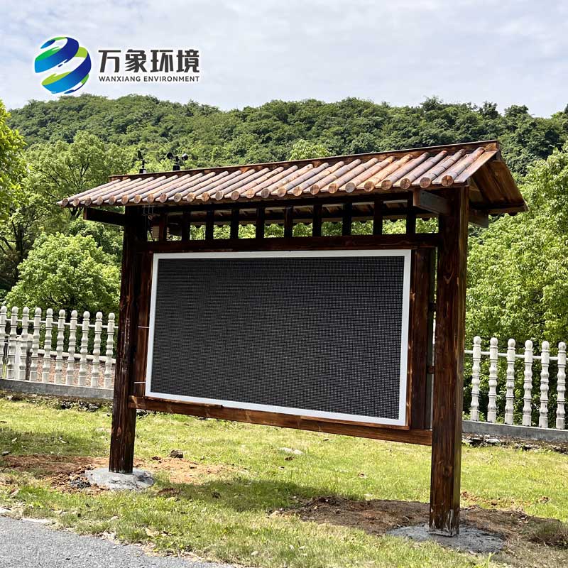 防腐木款負(fù)氧離子監(jiān)測(cè)站，為什么受到眾多客戶信賴？